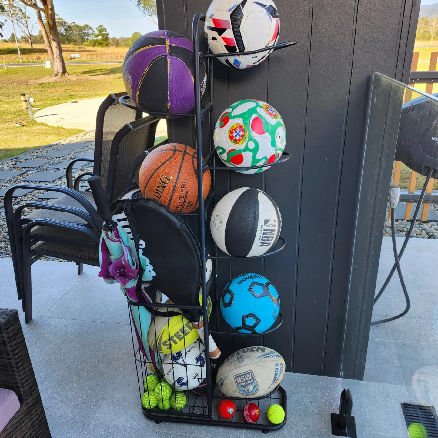 Kids Kingdom™ Sports Ball Rack
