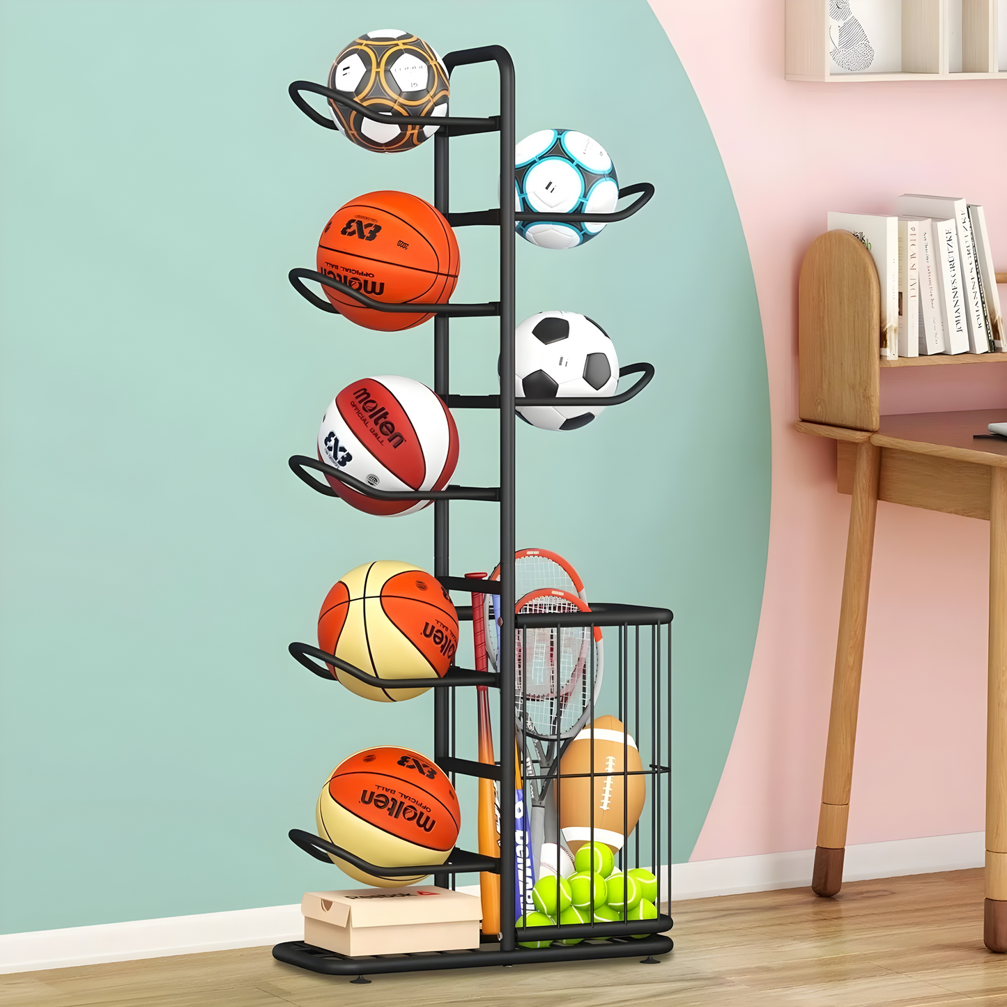 Kids Kingdom™ Sports Ball Rack